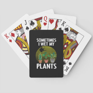 Jeu De Cartes Jardinage Mignon Pour Hommes Femmes Plantes Jardin