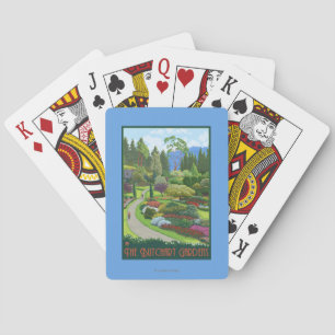 Jeu De Cartes Jardins de Butchart - baie de Brentwood