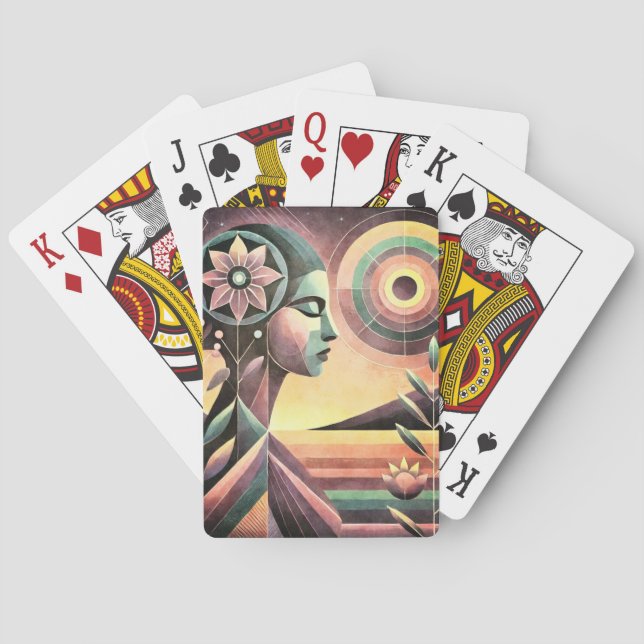 Jeu De Cartes Jasmine (dos)