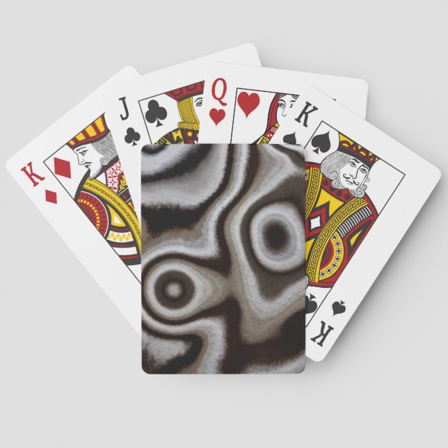 Jeu De Cartes Jasper pierre noir et blanc (dos)