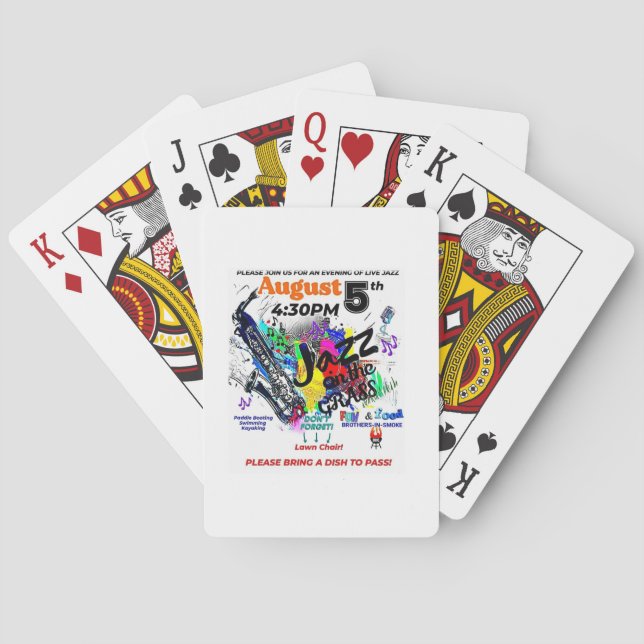 Jeu De Cartes Jazz/Grazz (dos)
