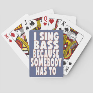 JEU DE CARTES JE CHANTE DES BASES PARCE QUE QUELQU'UN DOIT BARBE