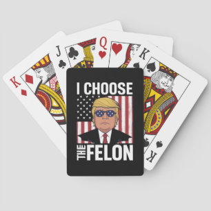 Jeu De Cartes Je Choisis Le Patriote Républicain Felon Trump 202