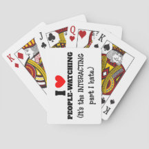 Je (coeur) Les gens regardent, interagissant parti