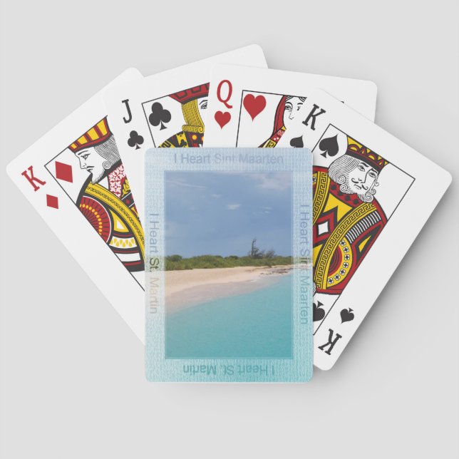 Jeu De Cartes Je Coeur Sint Maarten Jouer des cartes (dos)