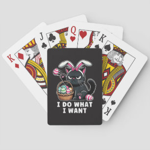 Jeu De Cartes je fais ce que je veux Chat de Pâques