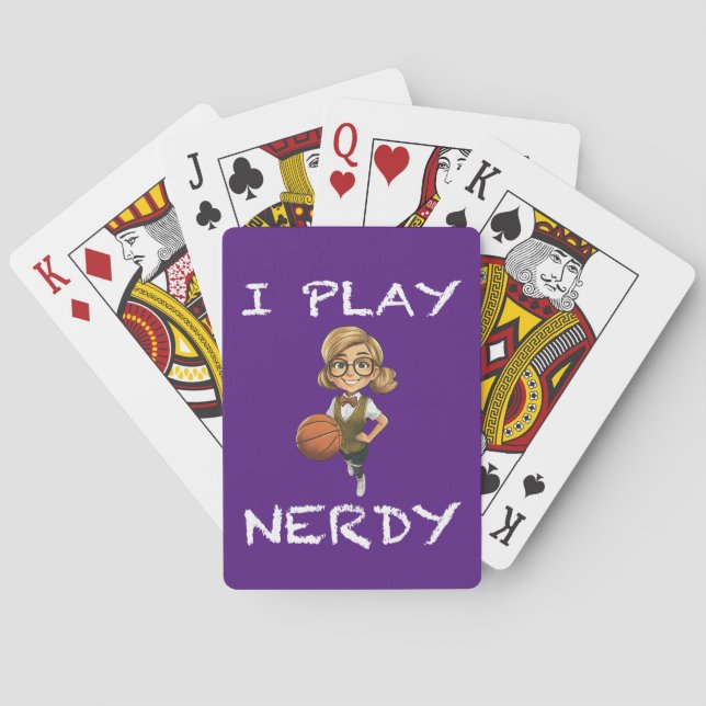 Jeu De Cartes Je joue Nerdy (dos)
