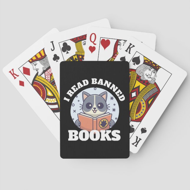 Jeu De Cartes Je lis des livres interdits (dos)