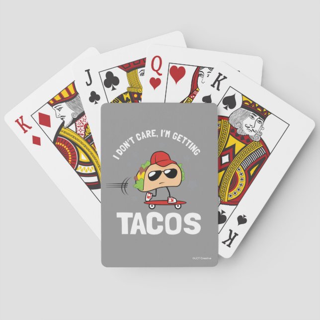 Jeu De Cartes Je m'en fiche, je me fais des tacos (dos)