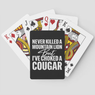 Jeu De Cartes Je n'ai jamais tué un lion de montagne, mais j'ai