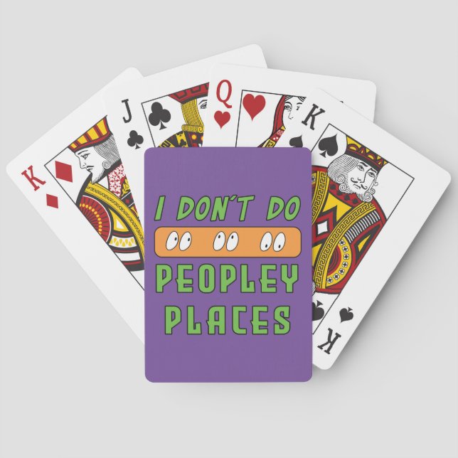 Jeu De Cartes Je ne fais pas Peopley Places (dos)