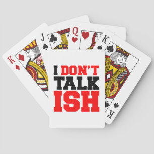 Jeu De Cartes Je ne parle pas ISH