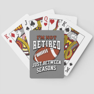 Jeu De Cartes Je ne suis pas à la retraite, juste entre les sais