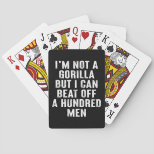 Jeu De Cartes Je ne suis pas un Gorille, mais je peux battre des