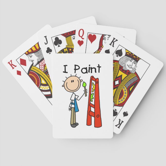 Jeu De Cartes Je peins (dos)