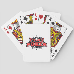 Jeu De Cartes Je préfère jouer au poker en ce moment même jouer 