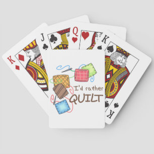 Jeu De Cartes Je préfère la courtepointe
