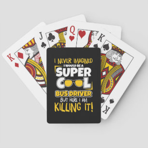 Jeu De Cartes Je Serais Un Pilote De Bus Super Cool