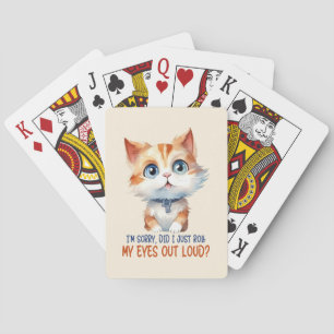 Jeu De Cartes Je suis désolé, ai-je roulé les yeux dehors ? - Sa