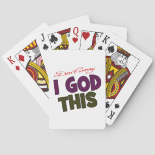 Jeu De Cartes Je suis entre les mains de Dieu