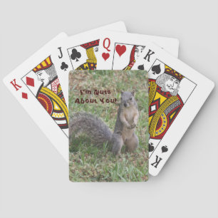 Jeu De Cartes Je suis fou de toi en train de jouer aux cartes