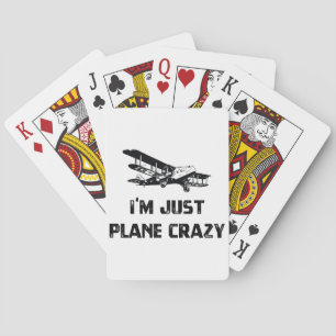 Jeu De Cartes Je suis juste Plane Crazy