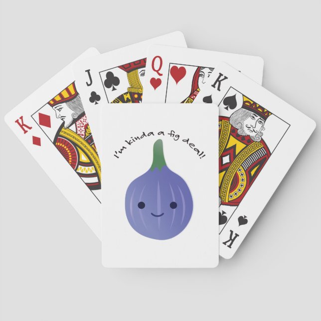 Jeu De Cartes Je suis Kinda un contrat de fig (dos)