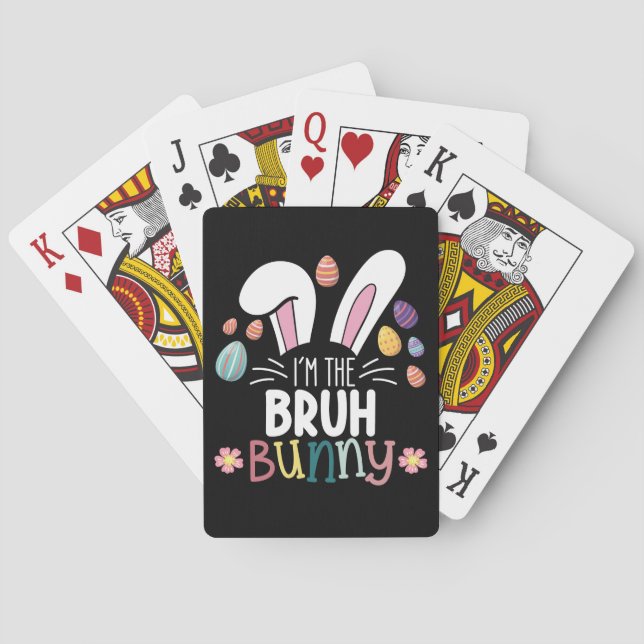 Jeu De Cartes Je suis le Groh Bunny Easter Matching (dos)
