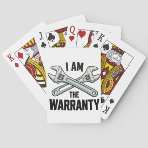 Jeu De Cartes Je suis le mécanicien de garantie pour la fête des