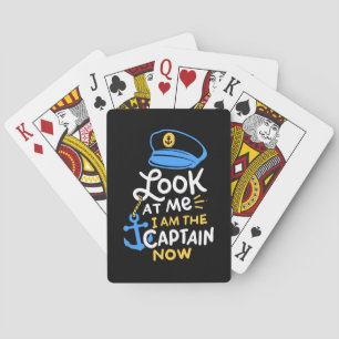 Jeu De Cartes Je Suis Maintenant Le Capitaine Cadeau De Capitain