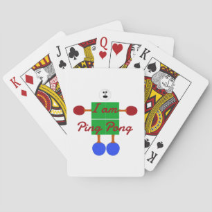 Jeu De Cartes Je suis Ping Pong Cartoon