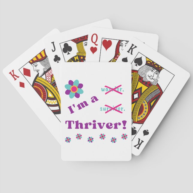 Jeu De Cartes Je suis Thriver ! (dos)