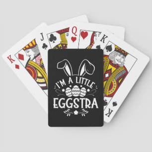 Jeu De Cartes Je suis un petit lapin de Pâques un peu eggstra dr