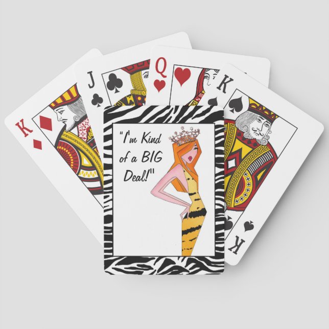 Jeu De Cartes "Je suis un peu gros !" Lecture de cartes (dos)