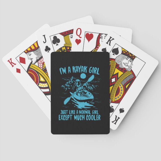 Jeu De Cartes Je Suis Une Fille Kayak (dos)