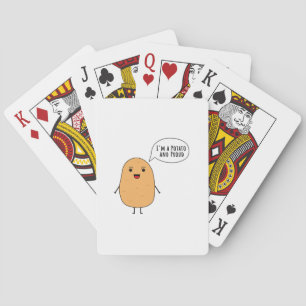 Jeu De Cartes Je suis une pomme de terre et fière