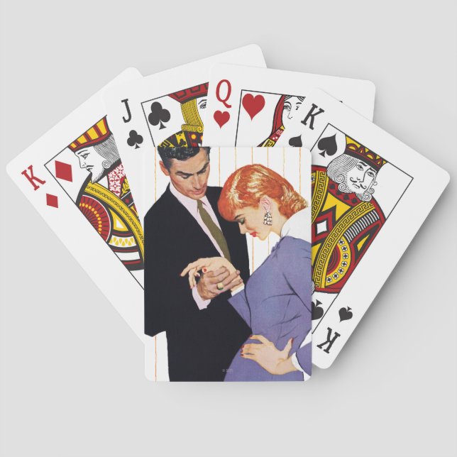 Jeu De Cartes Je T'Aime, Maman Fille (dos)