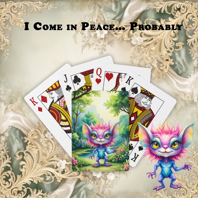 Jeu De Cartes Je viens en paix… probablement.  (Créateur téléchargé)