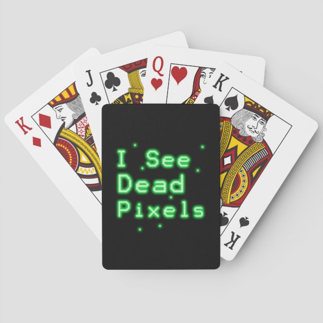Jeu De Cartes Je Vois Des Pixels Morts (dos)