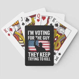 Jeu De Cartes Je vote pour le type qu'ils continuent à essayer d