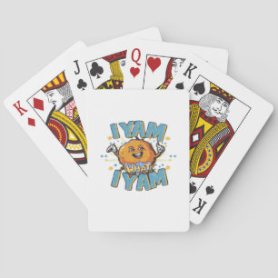 Jeu De Cartes Je Yam Ce Que Je Yam Design Classique Pour Thanksg