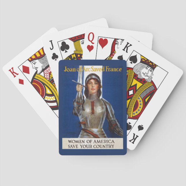 Jeu De Cartes Jeanne d'Arc : La Pucelle d'Orléans, héroïne cheva (dos)