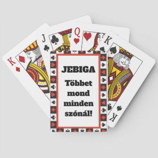 Jeu De Cartes JEBIGA Többet mond minden szónál! kártyapakli