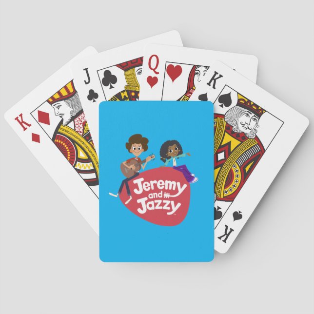 Jeu De Cartes Jeremy et Jazzy Button (dos)