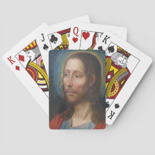 Jeu De Cartes Jésus Christ avec un Halo d'or