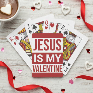 Jeu De Cartes Jésus Est Ma Foi Chrétienne Valentine