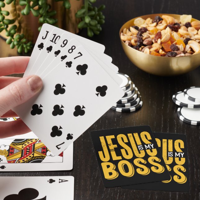 JEU DE CARTES JÉSUS EST MON BOSS (In Situ)