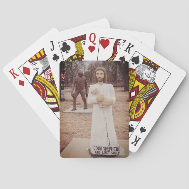 Jeu De Cartes Jésus et Bigfoot (dos)
