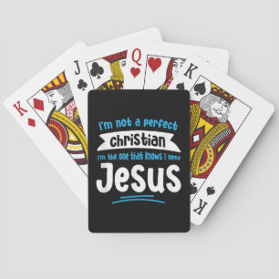 Jeu De Cartes Jésus Hommes Femmes Enfants Amusants Christian Bib