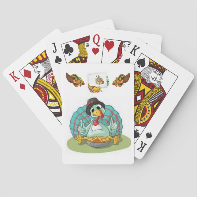 Jeu De Cartes Jeu de Thanksgiving Card Deck (dos)